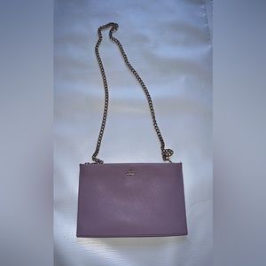 Kate Spade lilac clutch